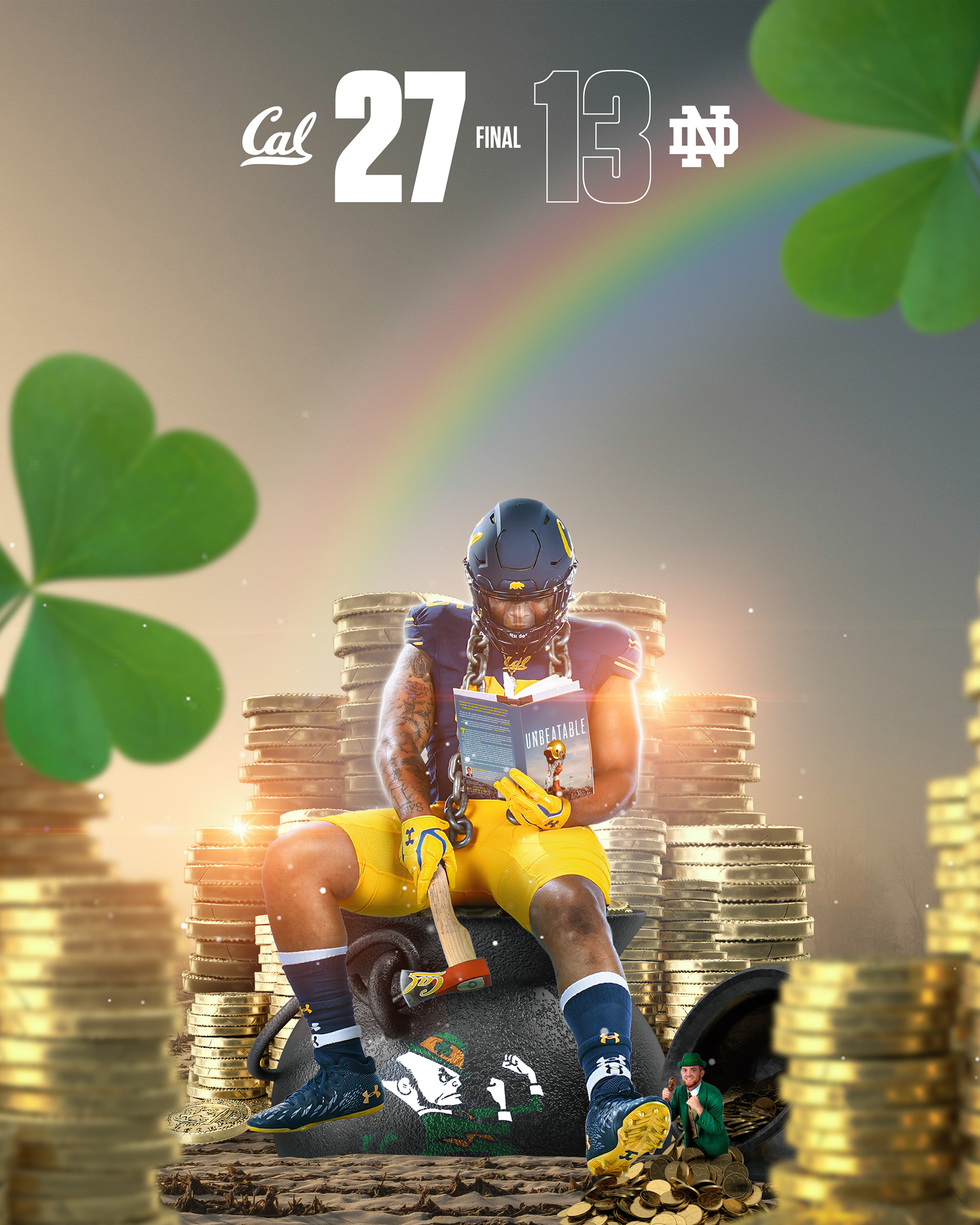 Cal Victory vs Notre Dame 2022