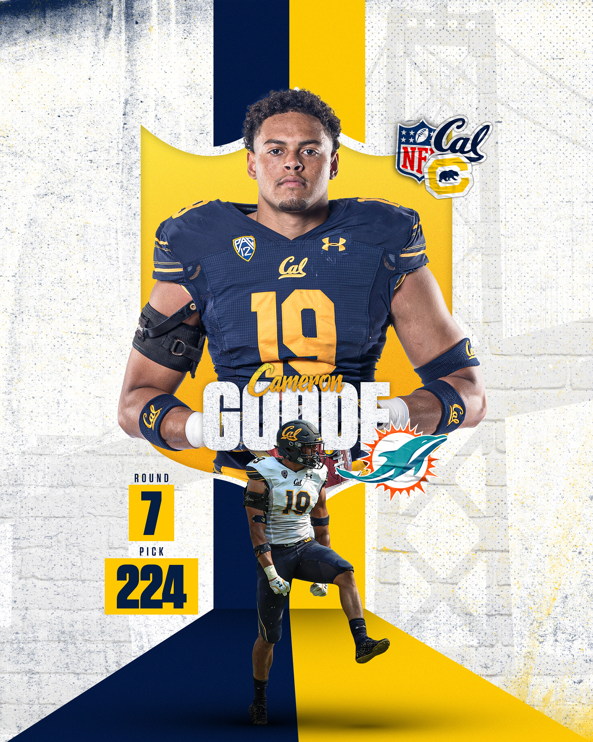 Cal NFL Draft Goode Drafted 2022