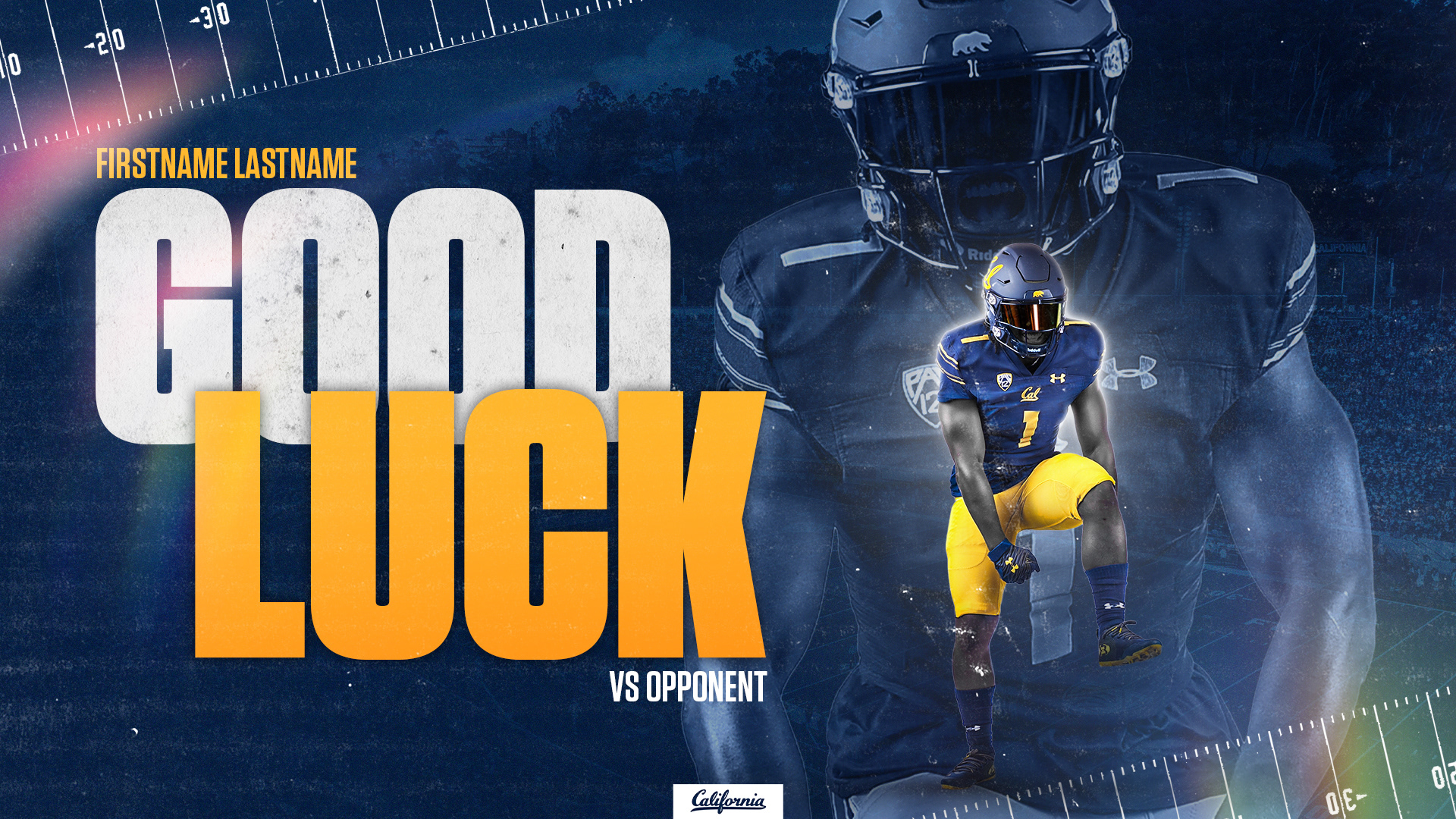 Cal Recruiting Templates Good Luck 10 2022