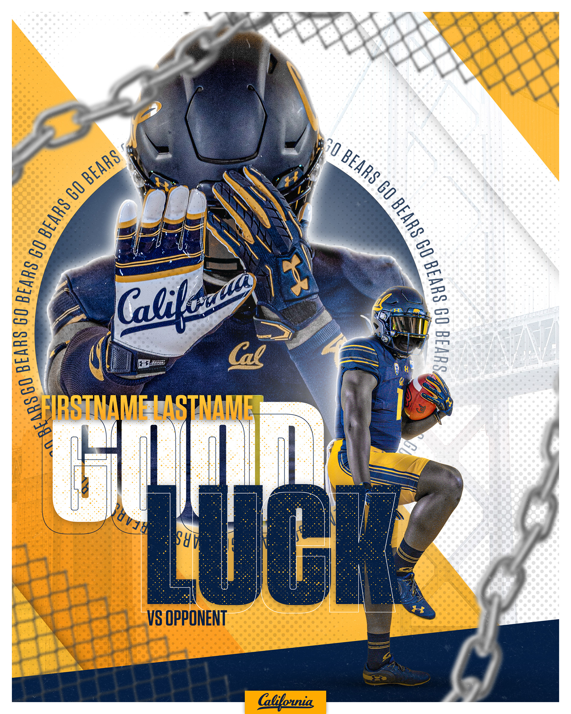 Cal Recruiting Templates Good Luck 9 2022