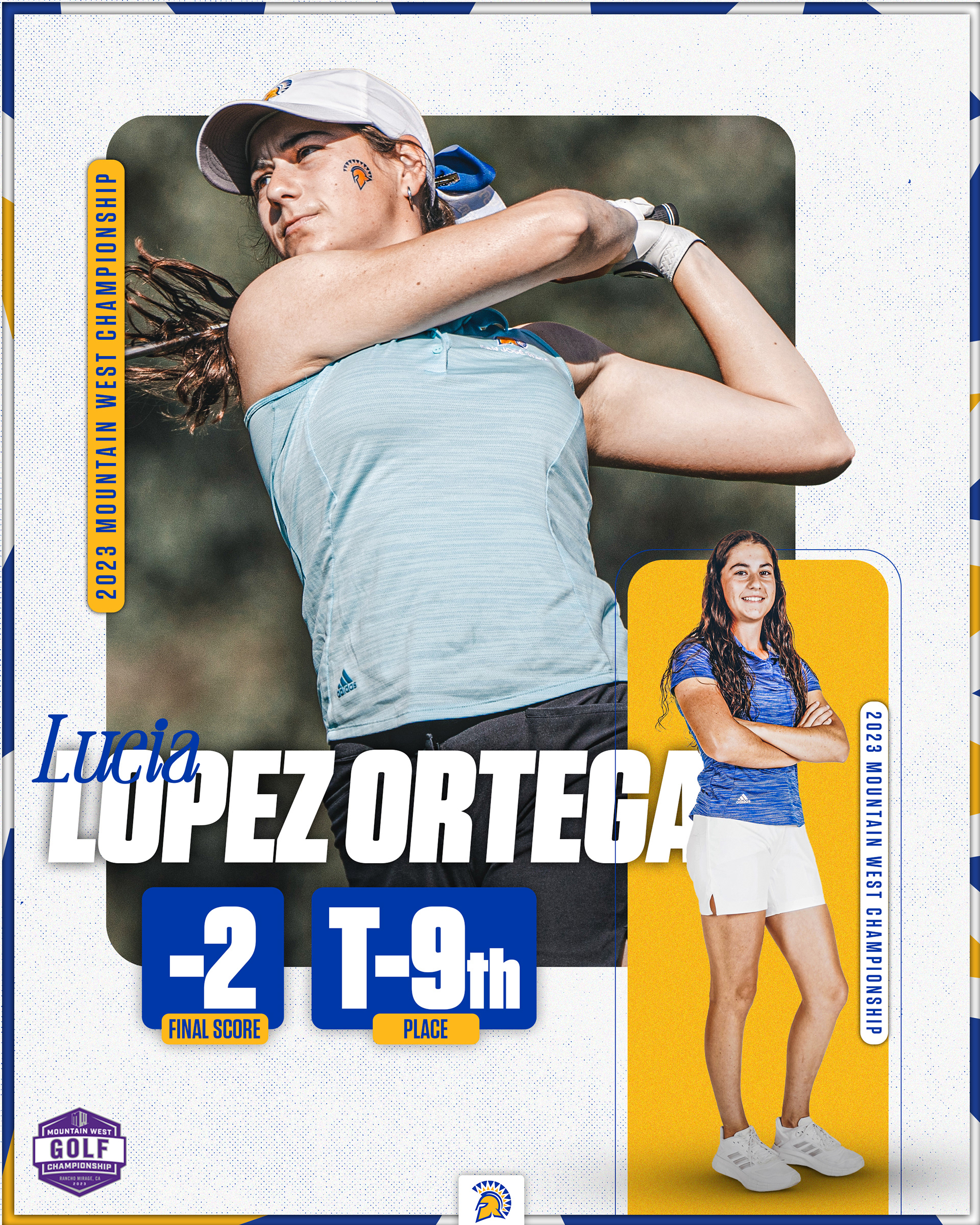 SJSU Women's Golf Lucia MW Champs 2023
