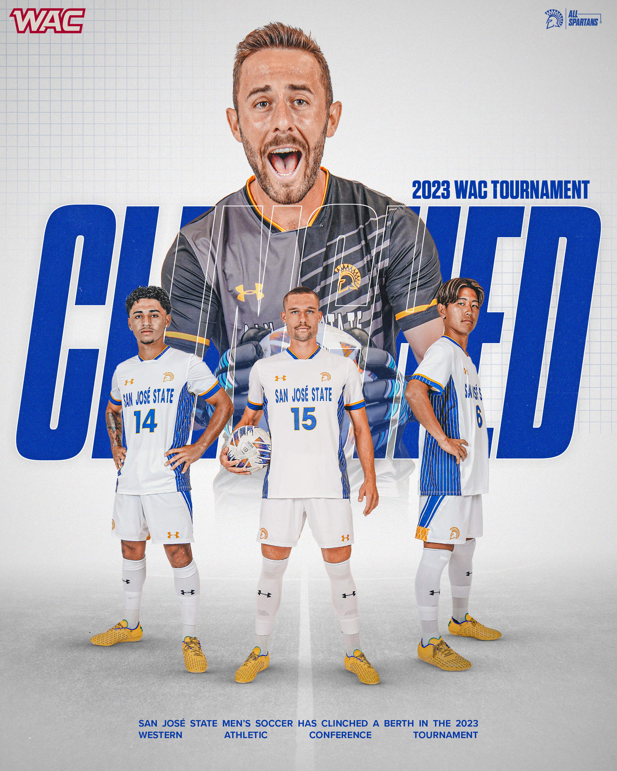 SJSU Men's Soccer Clinched Fall 2023